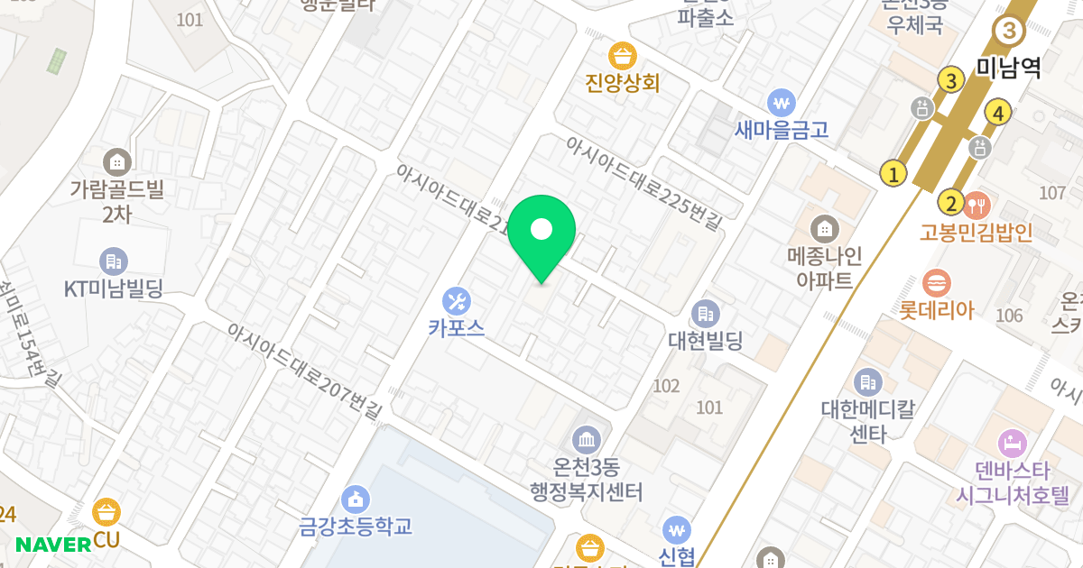 빌라아델 위치 지도 - 부산광역시 동래구 아시아드대로219번길 27