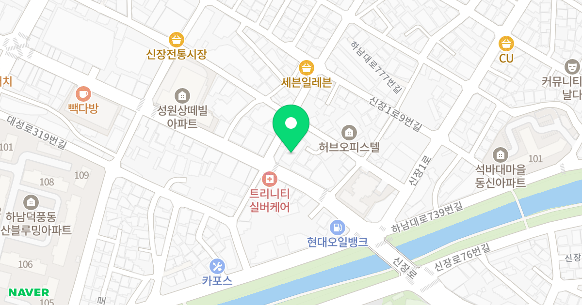 호정빌딩 위치 지도 - 경기도 하남시 신장로 94