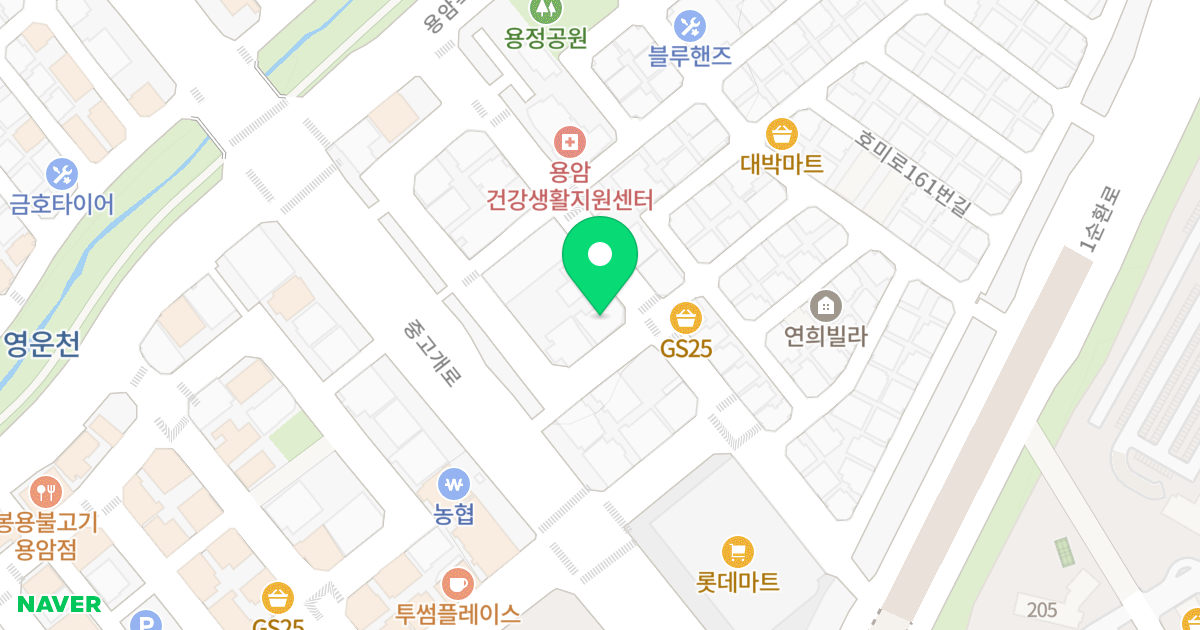 용암동 2653  오피스텔 위치 지도 - 충청북도 청주시 상당구 용암북로160번길 32