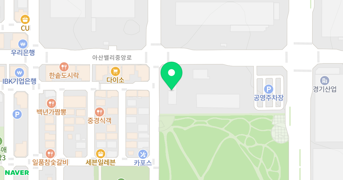 (1477) 위치 지도 - 충청남도 아산시 둔포면 아산밸리중앙로 114