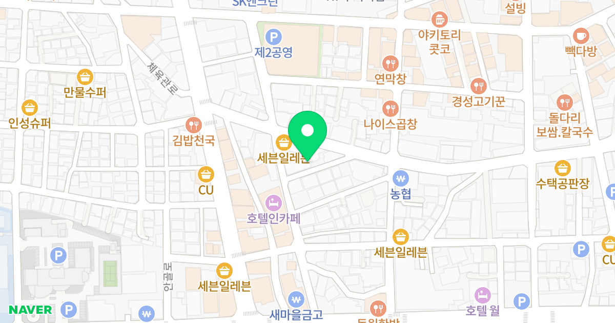미세움 위치 지도 - 경기도 구리시 안골로57번길 28