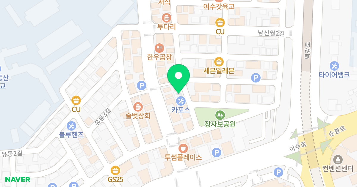 (1715-2) 위치 지도 - 전라남도 순천시 남신월1길 7