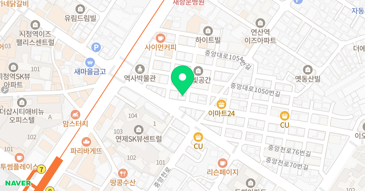 풀잎하우스빌 위치 지도 - 부산광역시 연제구 월드컵대로73번길 82