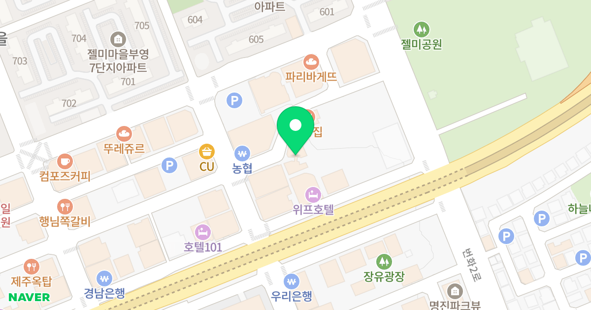 와플타운빌딩 위치 지도 - 경상남도 김해시 번화1로76번길 24