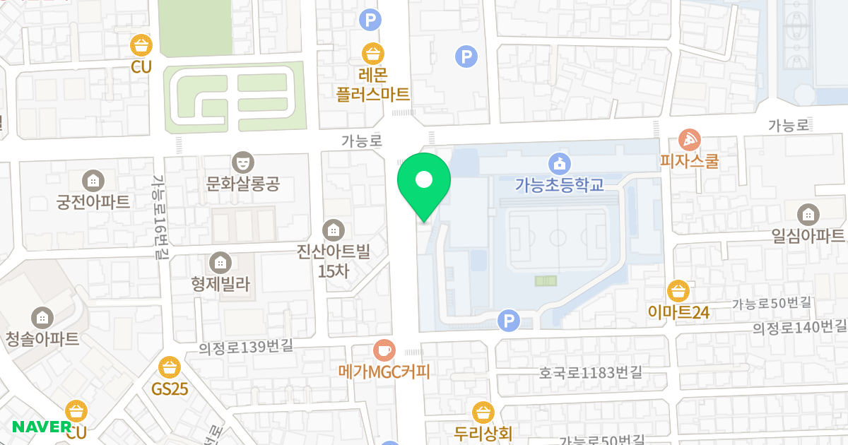 (724-2) 위치 지도 - 경기도 의정부시 의정로 148