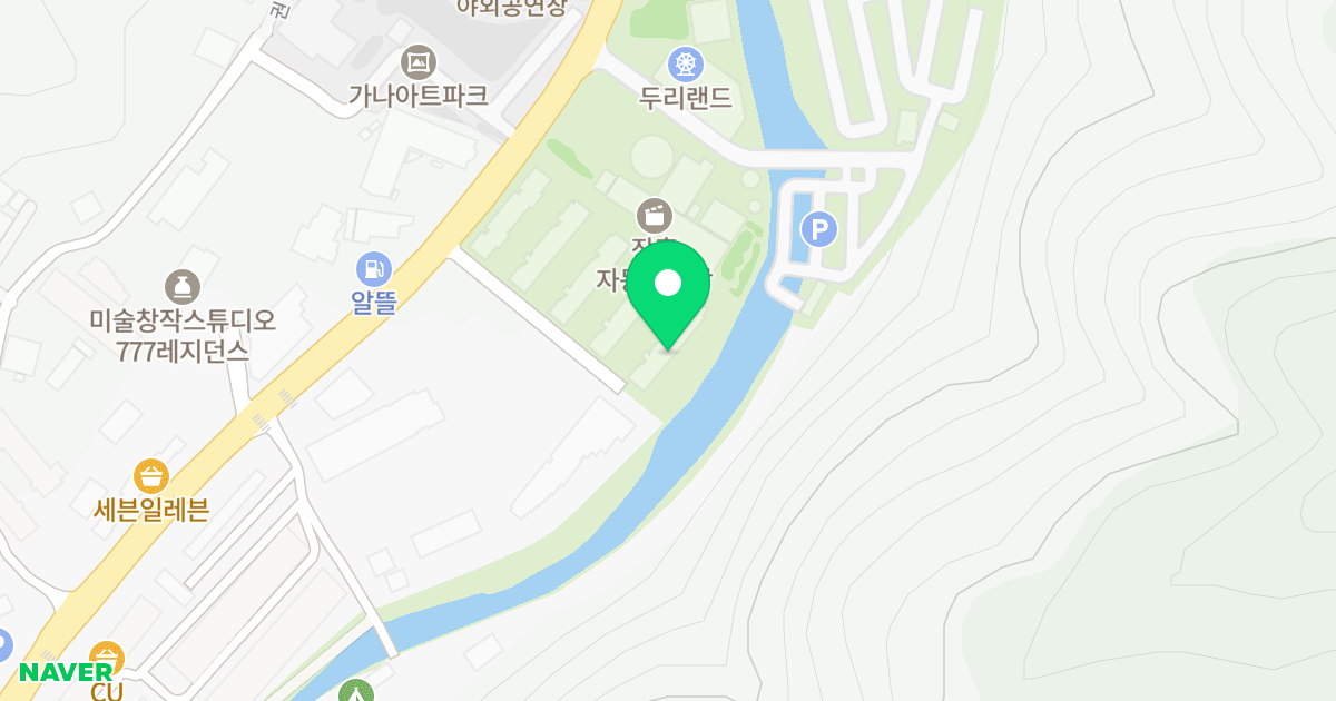 포레스트 빌리지 위치 지도 - 경기도 양주시 장흥면 권율로 114-17