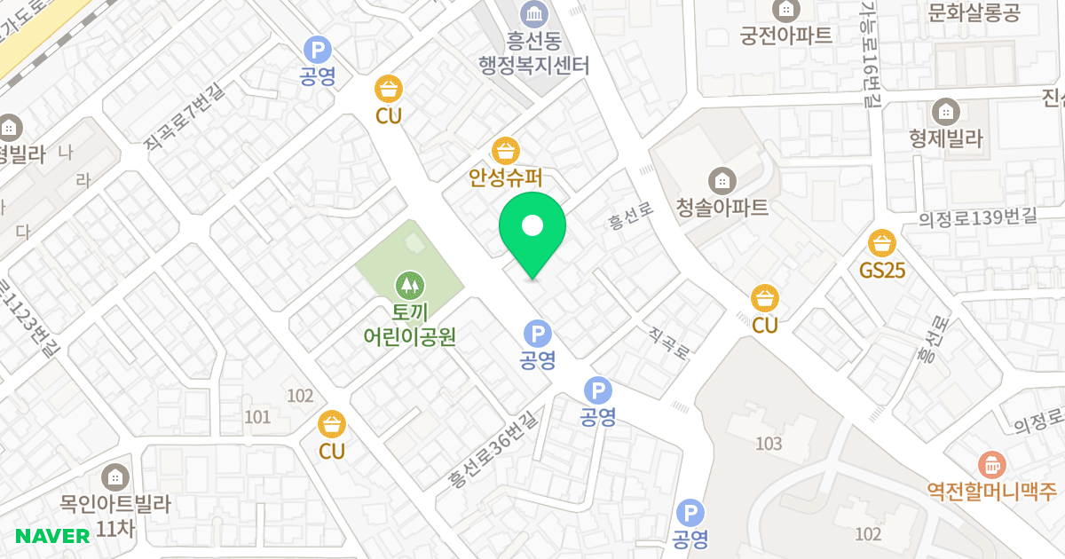 센텀빌리지 위치 지도 - 경기도 의정부시 흥선로28번길 15