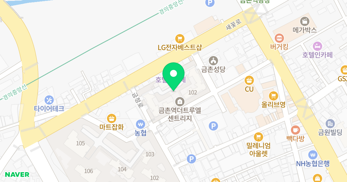 더 트루엘 센트리지 위치 지도 - 경기도 파주시 금정로 102