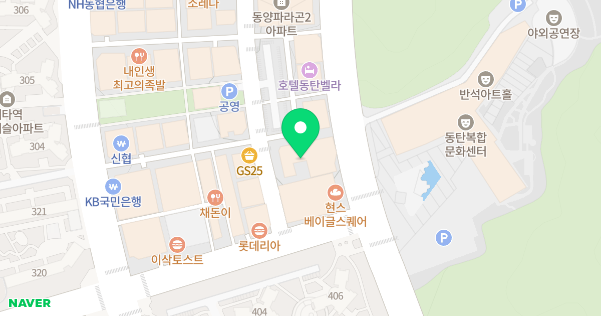동탄 동일하이빌 오피스텔 위치 지도 - 경기도 화성시 동탄구  18