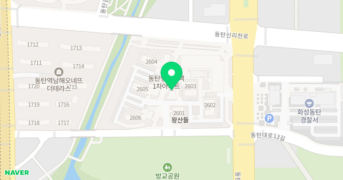 동탄2엘에이치씨26단지 위치 지도 - 경기도 화성시 동탄구  12