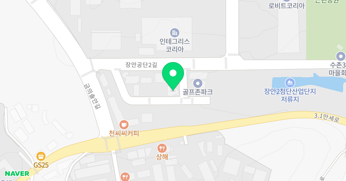 로또오피스 위치 지도 - 경기도 화성시 만세구 장안면  6-19