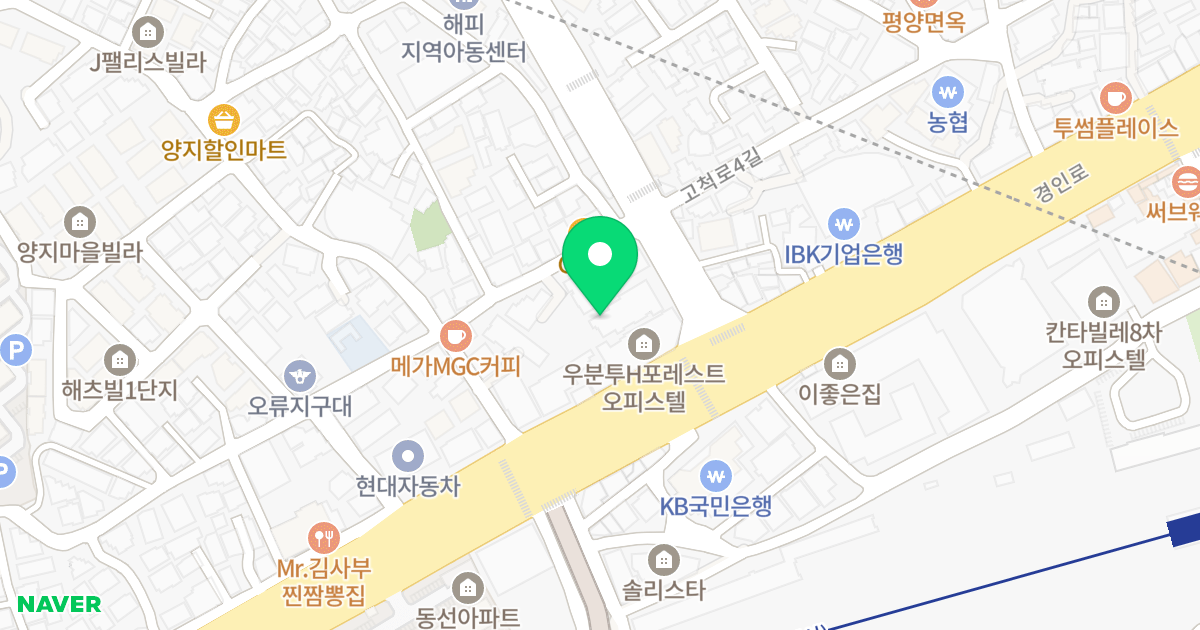 아우레아 위치 지도 - 서울특별시 구로구 고척로 3