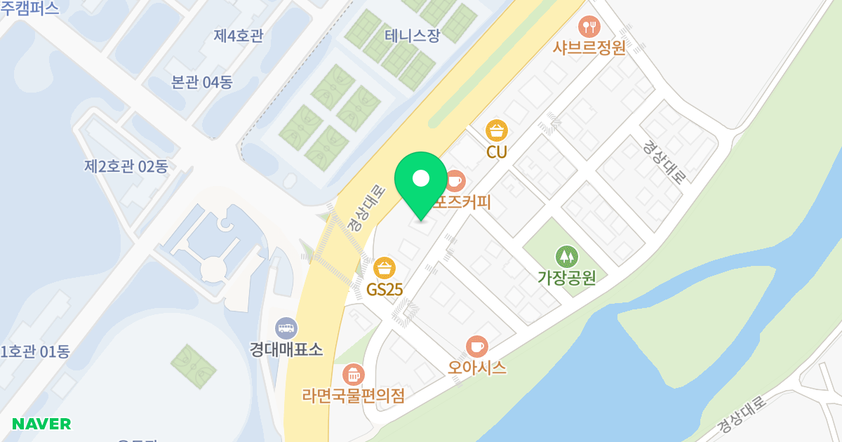 동부이끌림 위치 지도 - 경상북도 상주시 경상대로 2560-9