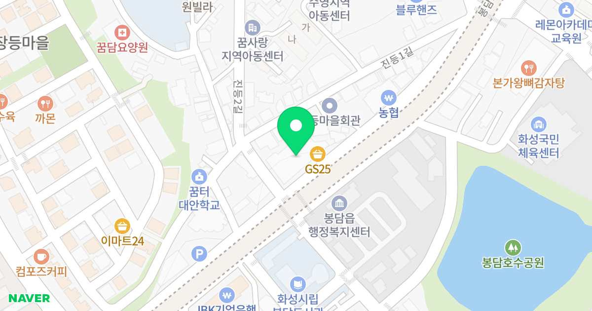 L-TOWER 위치 지도 - 경기도 화성시 효행구 봉담읍  1283