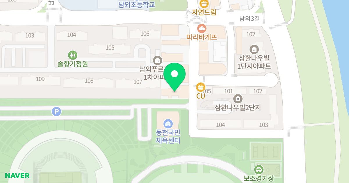 (506-8) 위치 지도 - 울산광역시 중구 남외1길 23