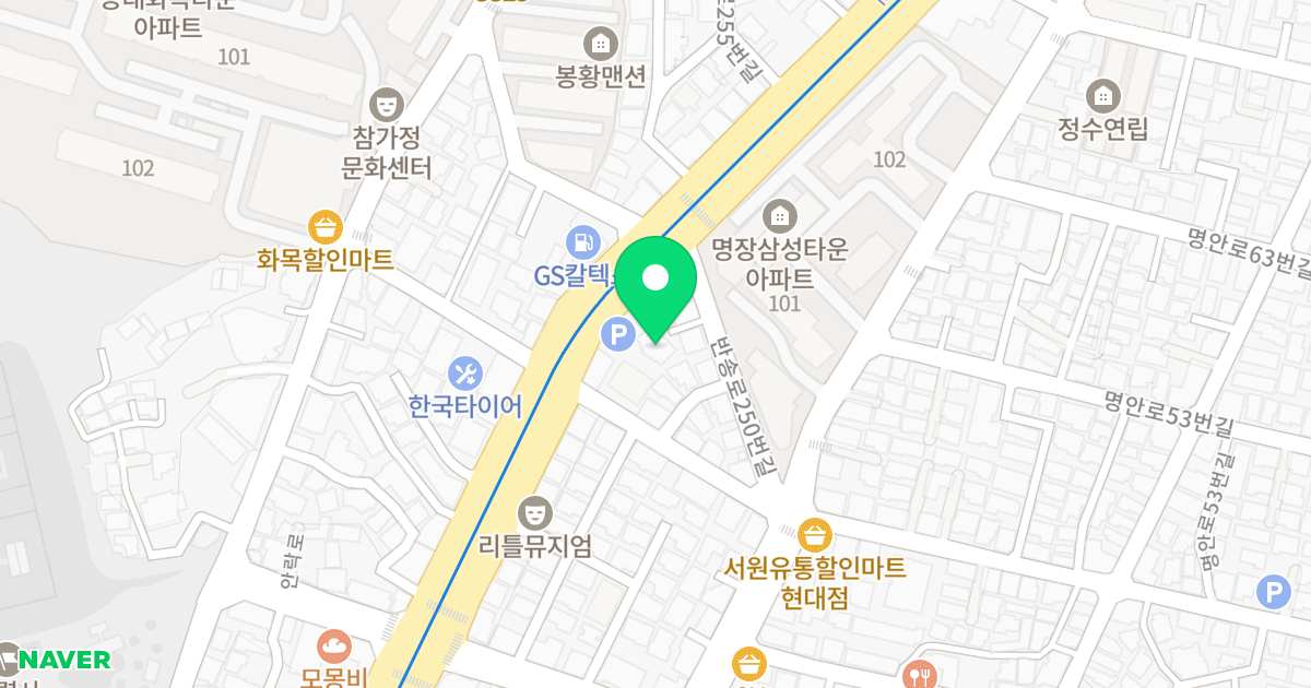 BENEST 위치 지도 - 부산광역시 동래구 반송로250번길 8-3