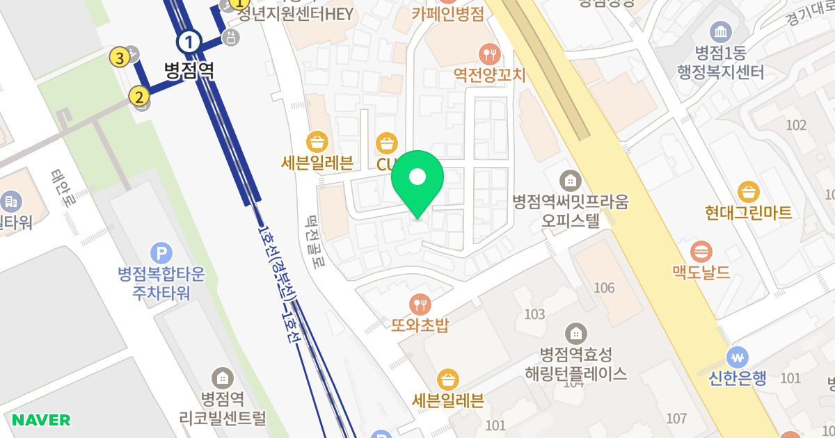 (386-36) 위치 지도 - 경기도 화성시 병점구 떡전골로 84-12