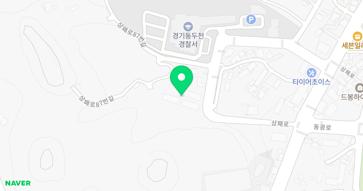 펠리스 위치 지도 - 경기도 동두천시 상패로 81-17