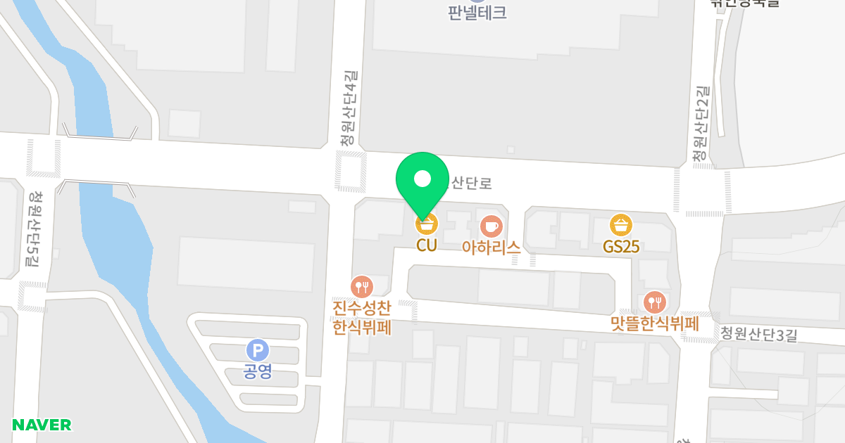 1동 위치 지도 - 경기도 화성시 만세구 마도면 청원산단로 129