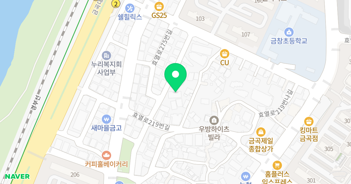 (244-1) 위치 지도 - 부산광역시 북구