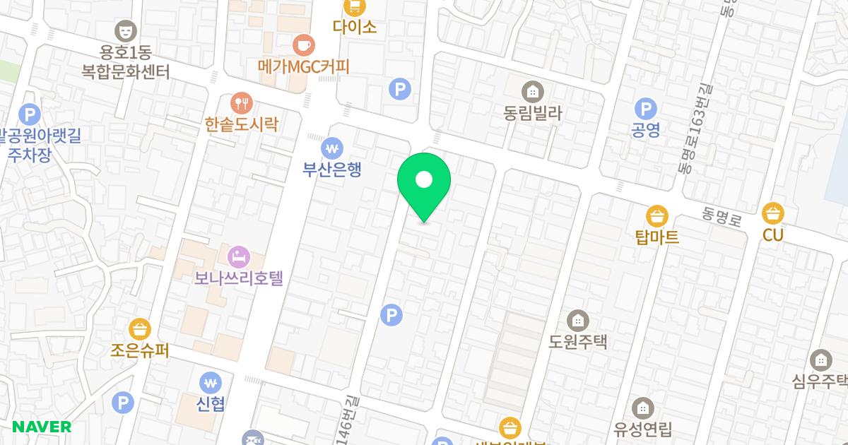 대박 하이츠 위치 지도 - 부산광역시 남구 동명로146번길 9