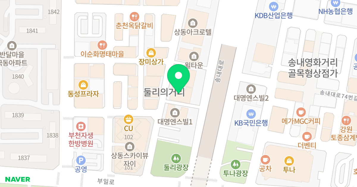 하이센스빌 위치 지도 - 경기도 부천시 원미구  32