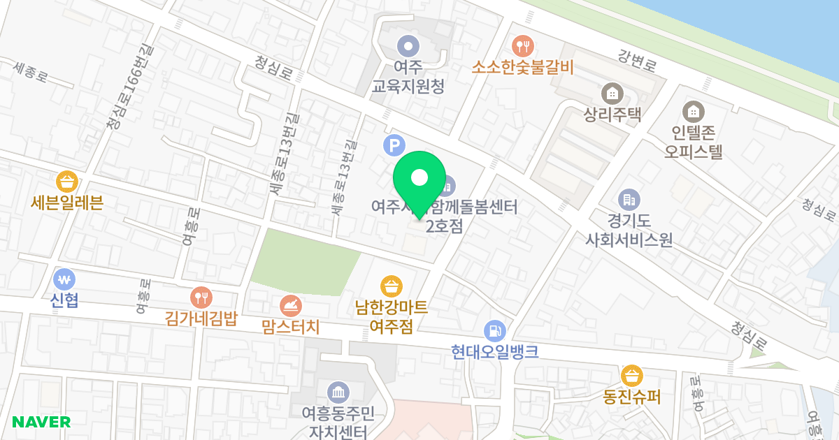 첼시빌라트 위치 지도 - 경기도 여주시