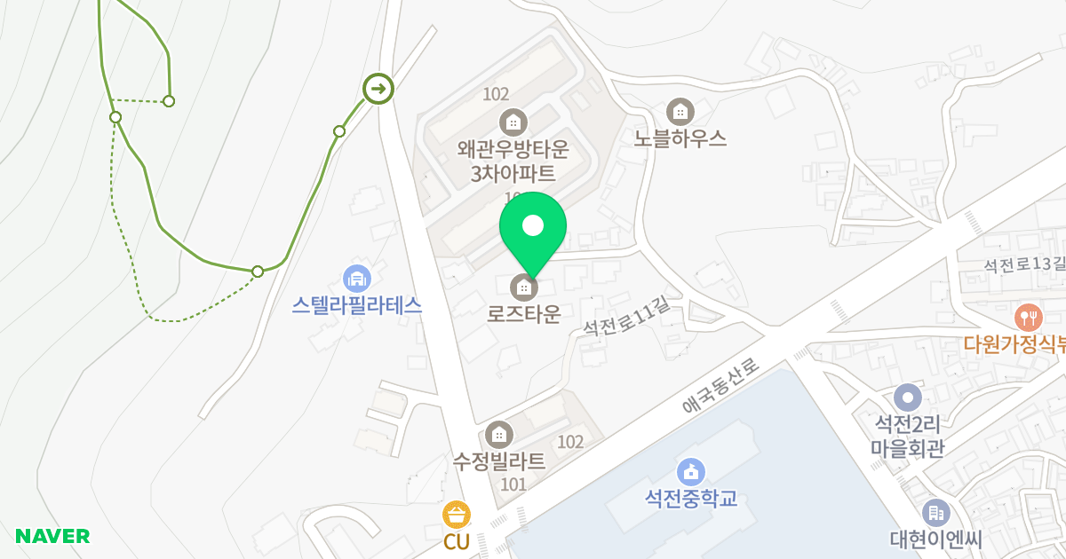(478-2) 위치 지도 - 경상북도 칠곡군 왜관읍 석전로7길 38