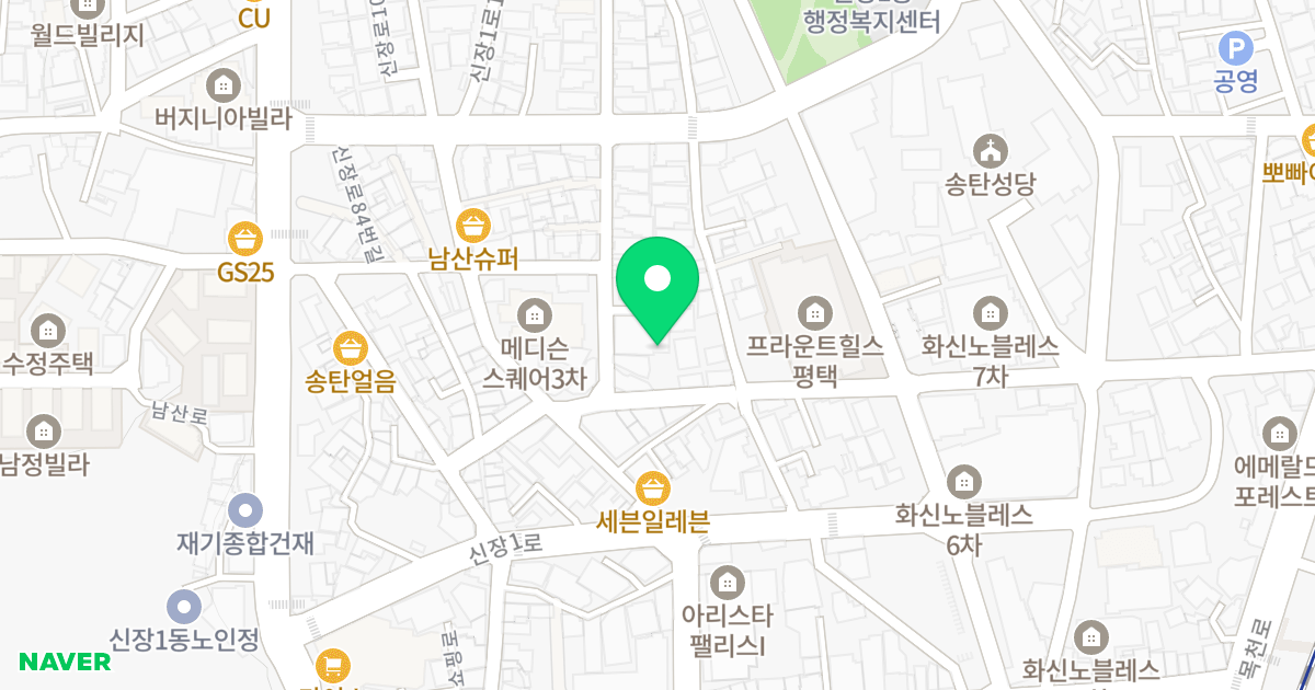 로얄타운 위치 지도 - 경기도 평택시 신장로100번길 65