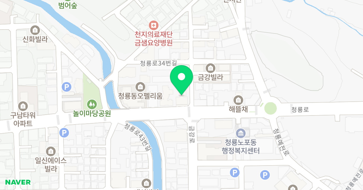 태림 아르페 위치 지도 - 부산광역시 금정구