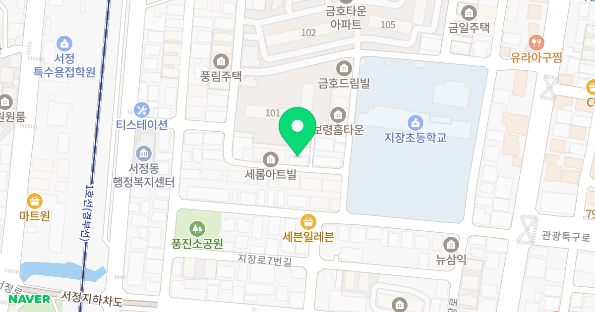 동명뉴캐슬 위치 지도 - 경기도 평택시 지장로27번길 58