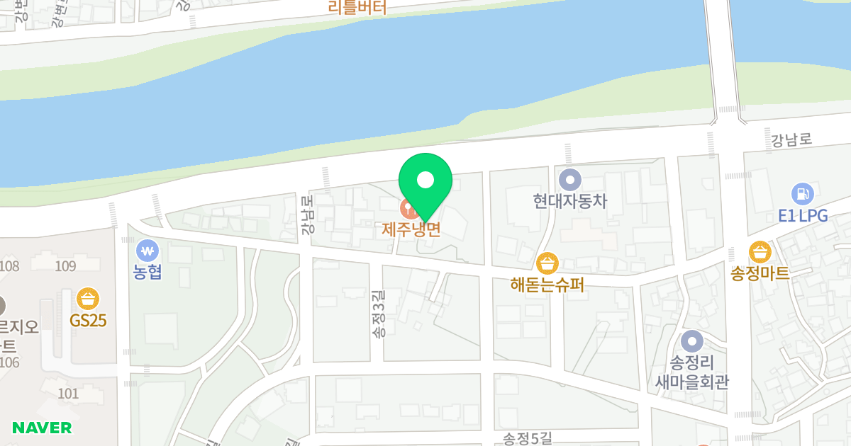 송화오피스텔 위치 지도 - 경상남도 거창군 거창읍 강남로1길 49