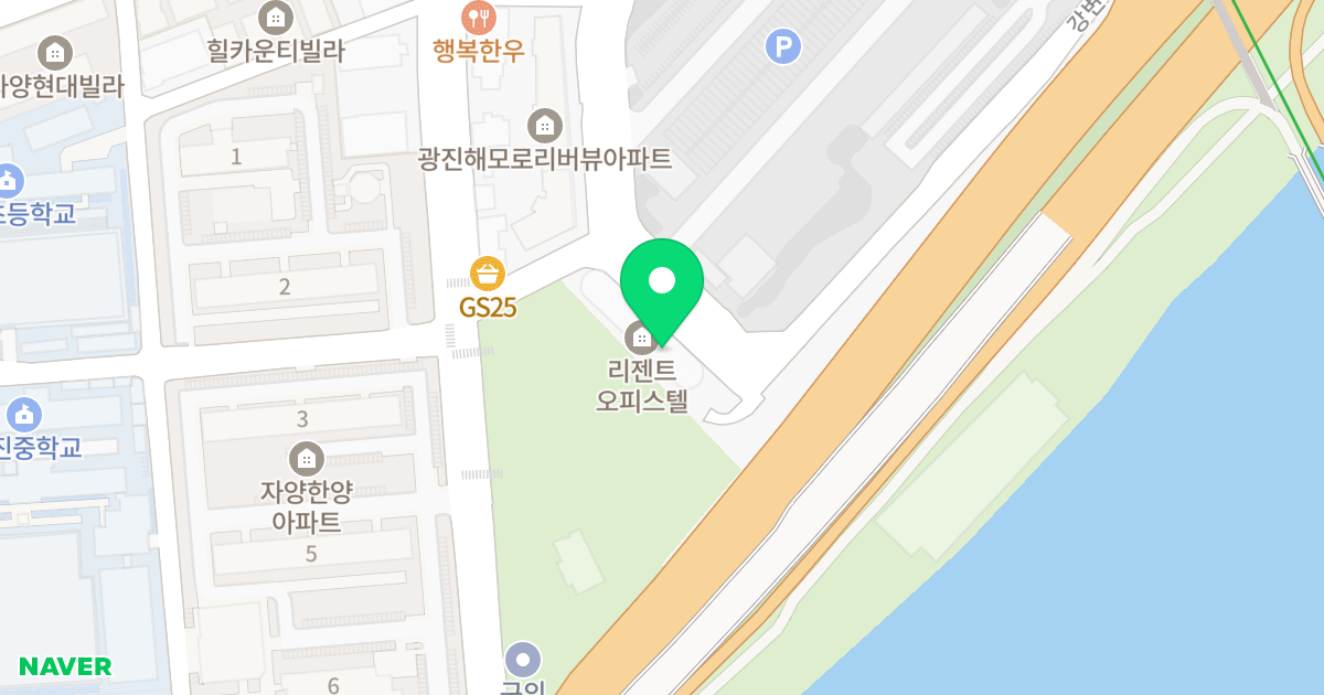 (547-8) 위치 지도 - 서울특별시 광진구 강변역로4길 68