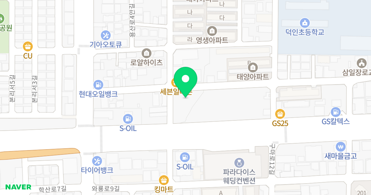 (662-4) 위치 지도 - 대구광역시 달서구 와룡로13길 77