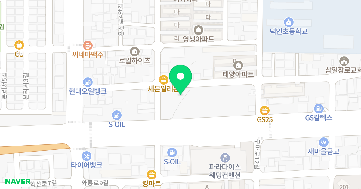 (662-5) 위치 지도 - 대구광역시 달서구 와룡로13길 75