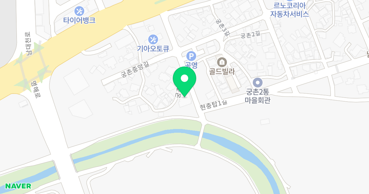 (108-1) 위치 지도 - 충청남도 보령시 궁촌4길 16