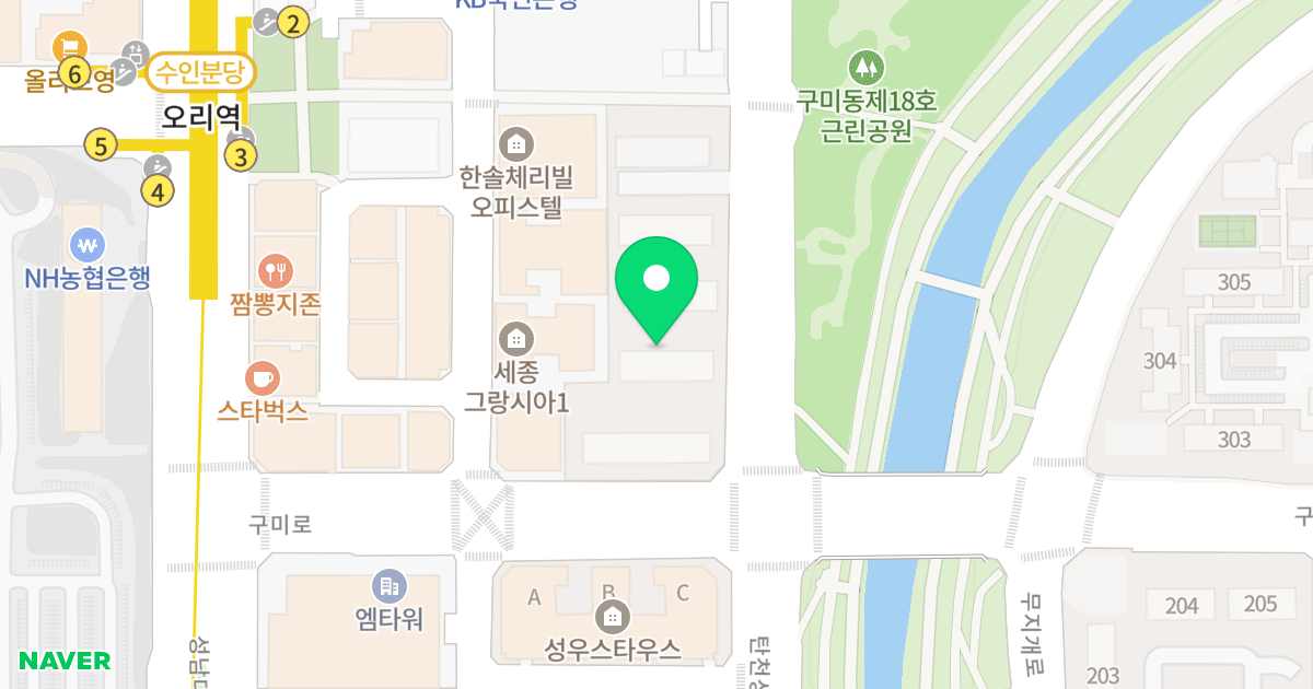 노블빌리지 위치 지도 - 경기도 성남시 분당구 탄천상로 79