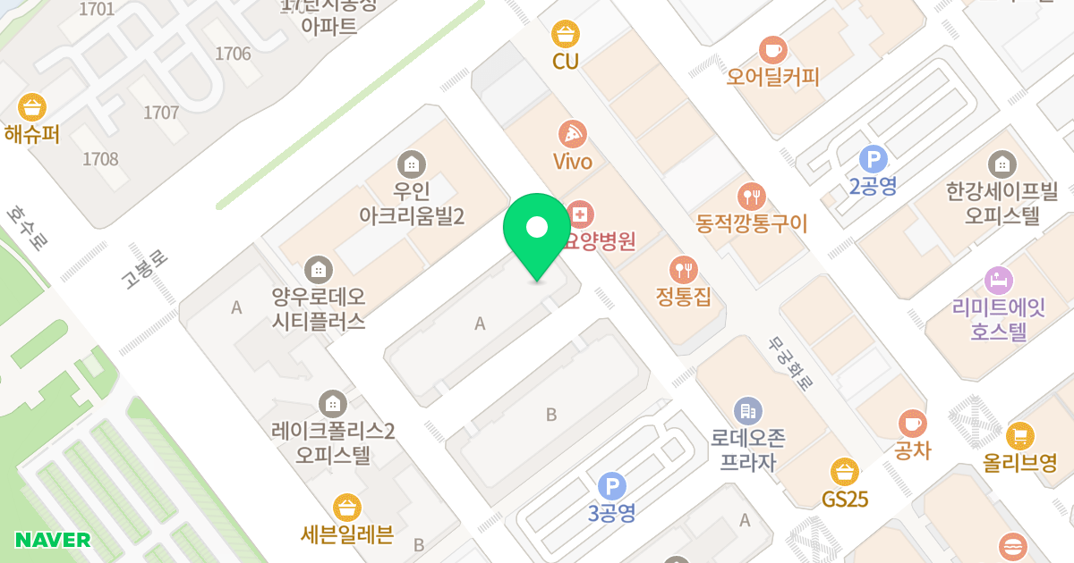 코오롱레이크폴리스-lll 위치 지도 - 경기도 고양시 일산동구 고봉로 20-26