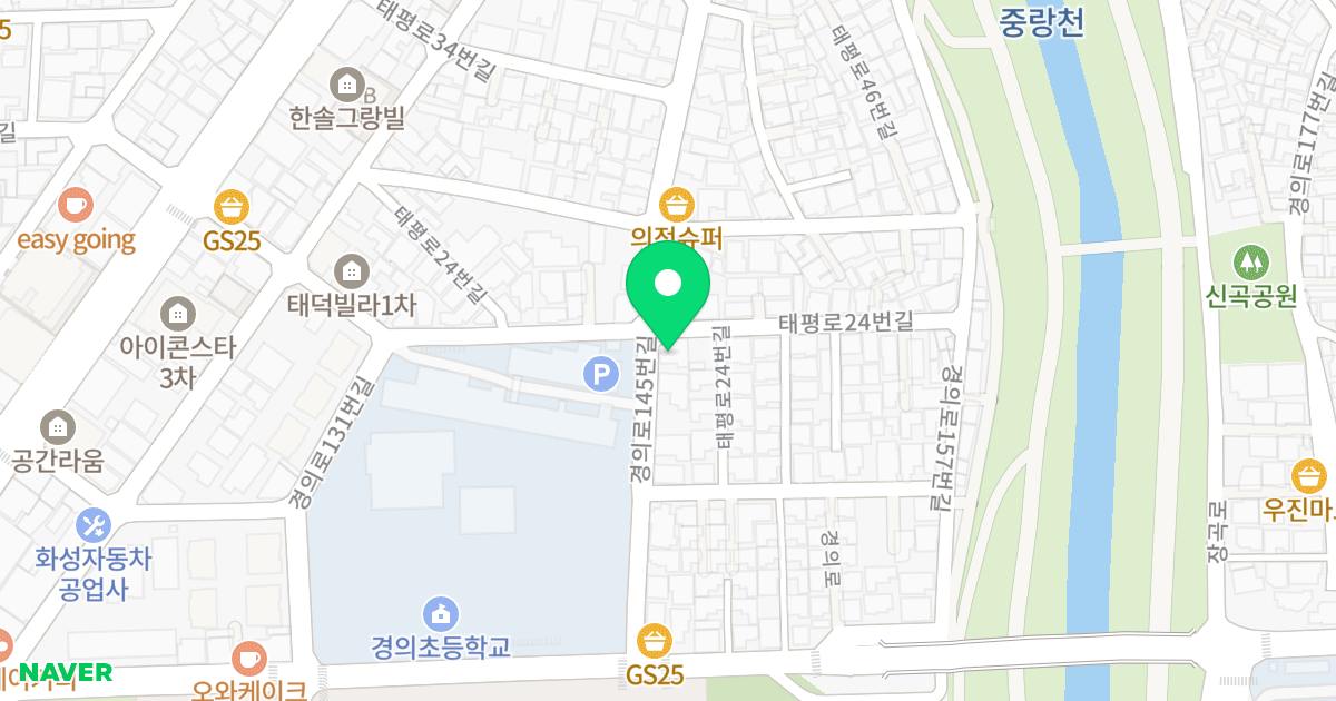 이안 위치 지도 - 경기도 의정부시 경의로145번길 26