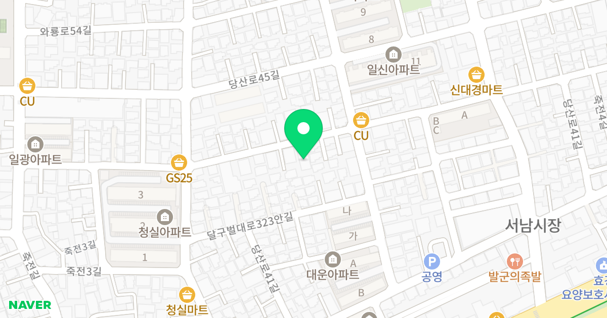 플로리아 위치 지도 - 대구광역시 달서구 죽전4길 54