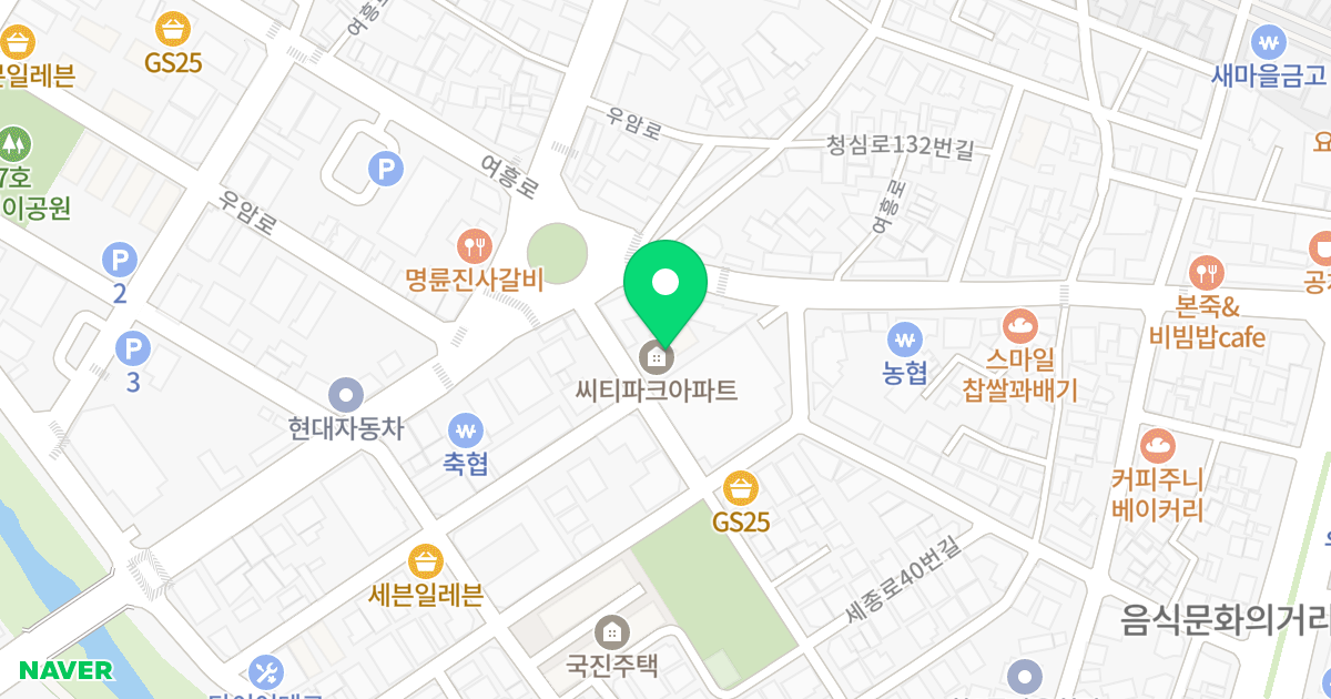 씨티PARK 위치 지도 - 경기도 여주시 여흥로88번길 3