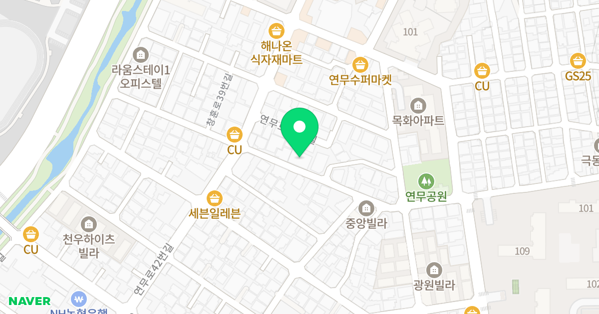 (215-36) 위치 지도 - 경기도 수원시 장안구