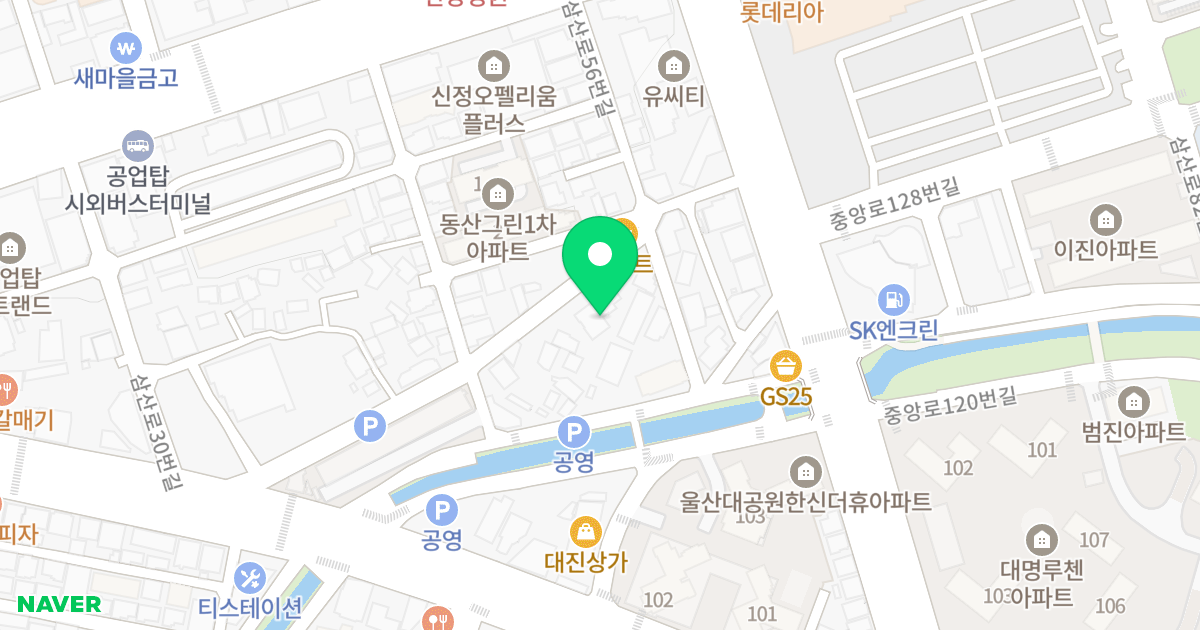(769-6) 위치 지도 - 울산광역시 남구 수암로33번길 20