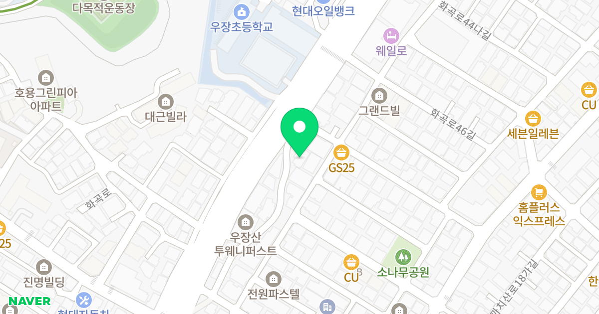 (24-2) 위치 지도 - 서울특별시 강서구 화곡로 248-26