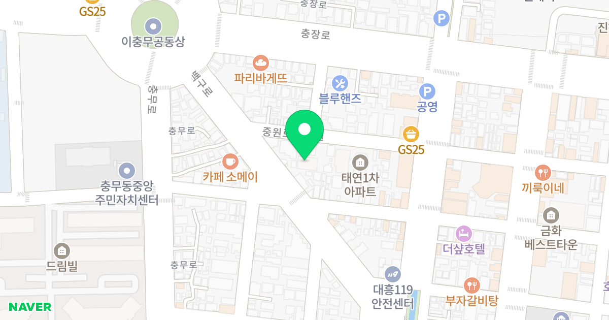 화천타워 위치 지도 - 경상남도 창원시 진해구 중원로85번길 21