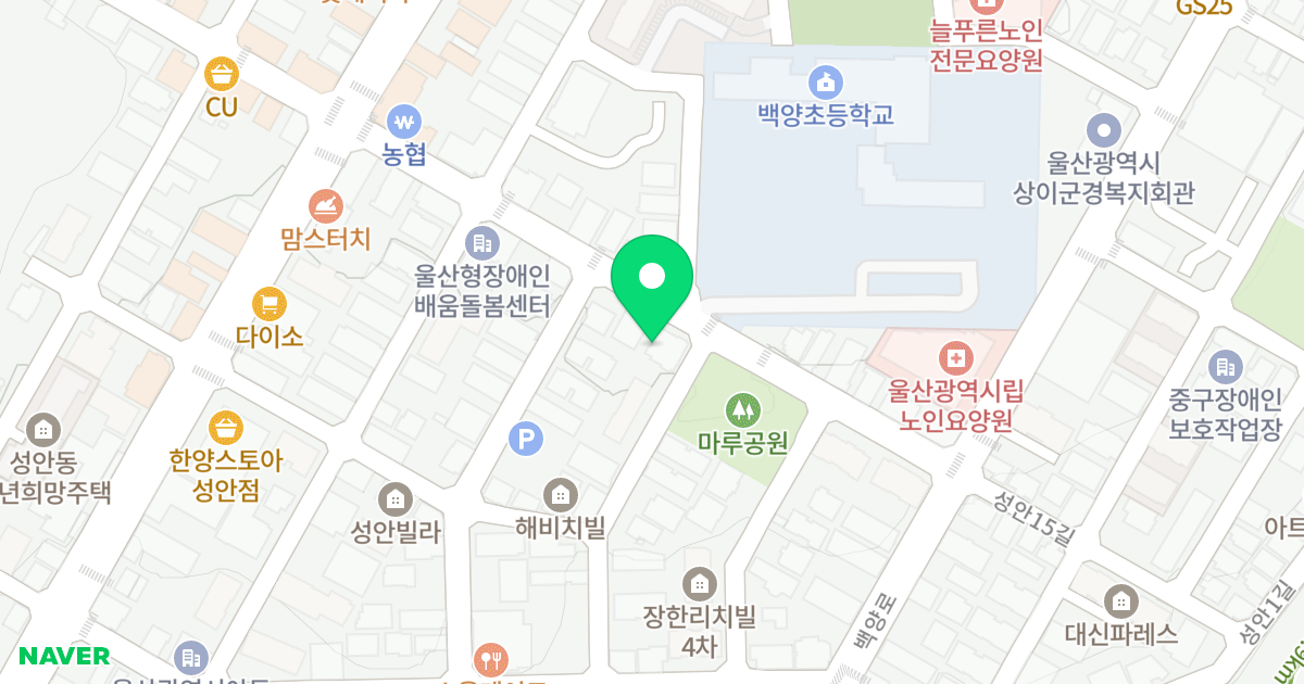 (503-13) 위치 지도 - 울산광역시 중구 함월로 132