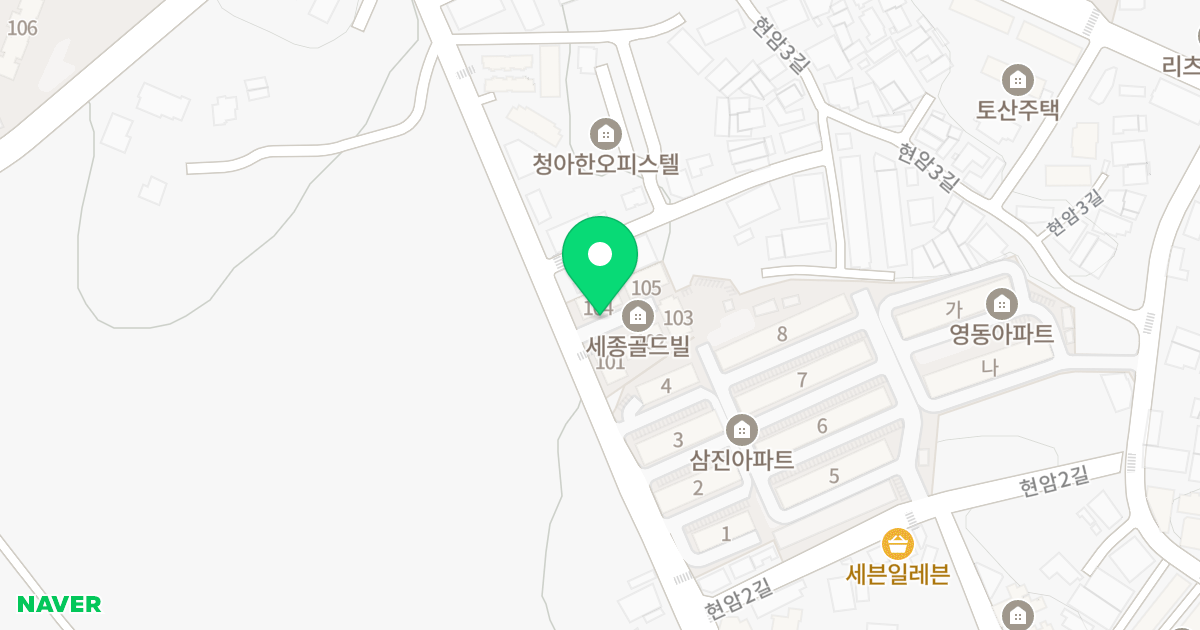 세종골드빌 위치 지도 - 경기도 여주시 현암2길 42-5