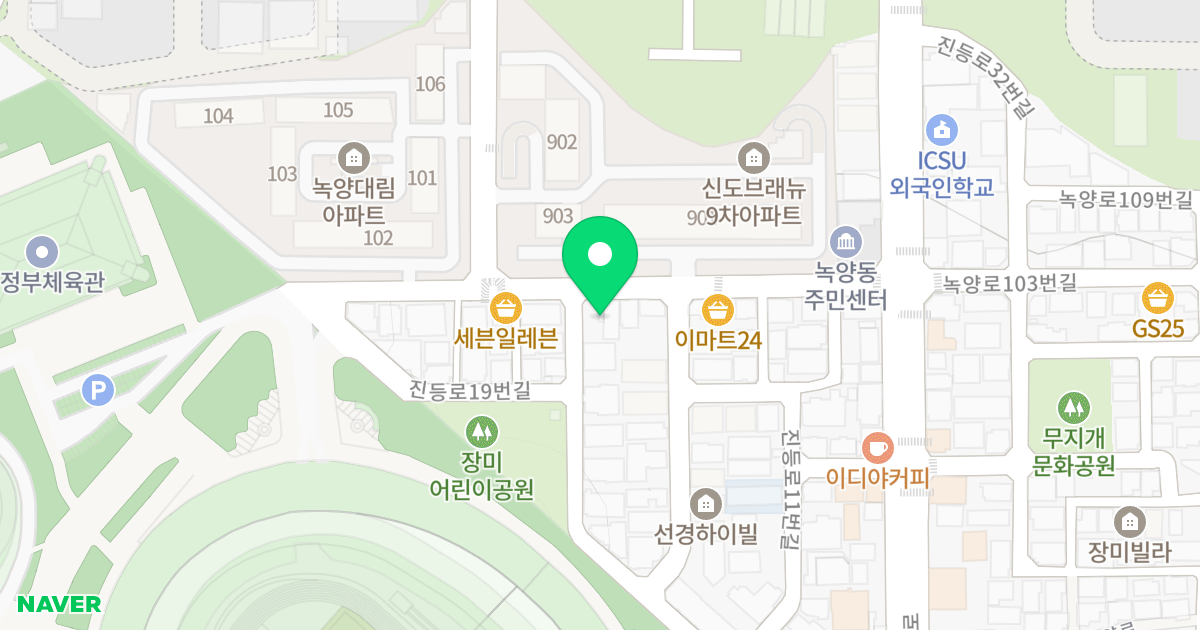 노블리안 빌 위치 지도 - 경기도 의정부시 비우로49번길 54