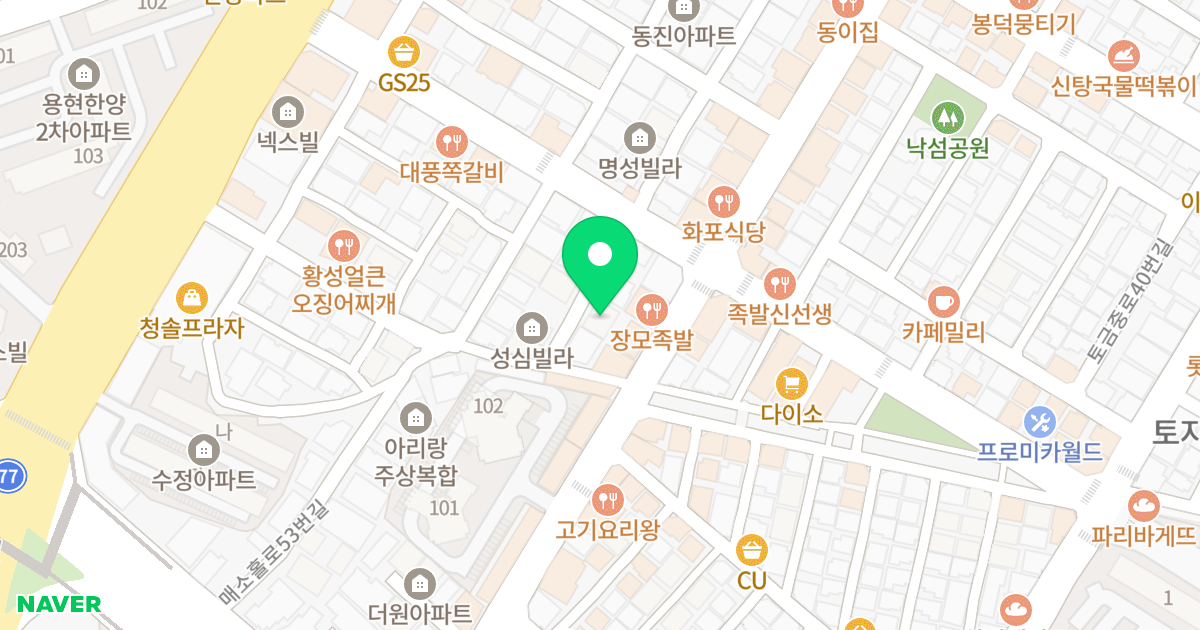 미도네스트 위치 지도 - 인천광역시 미추홀구  37-14