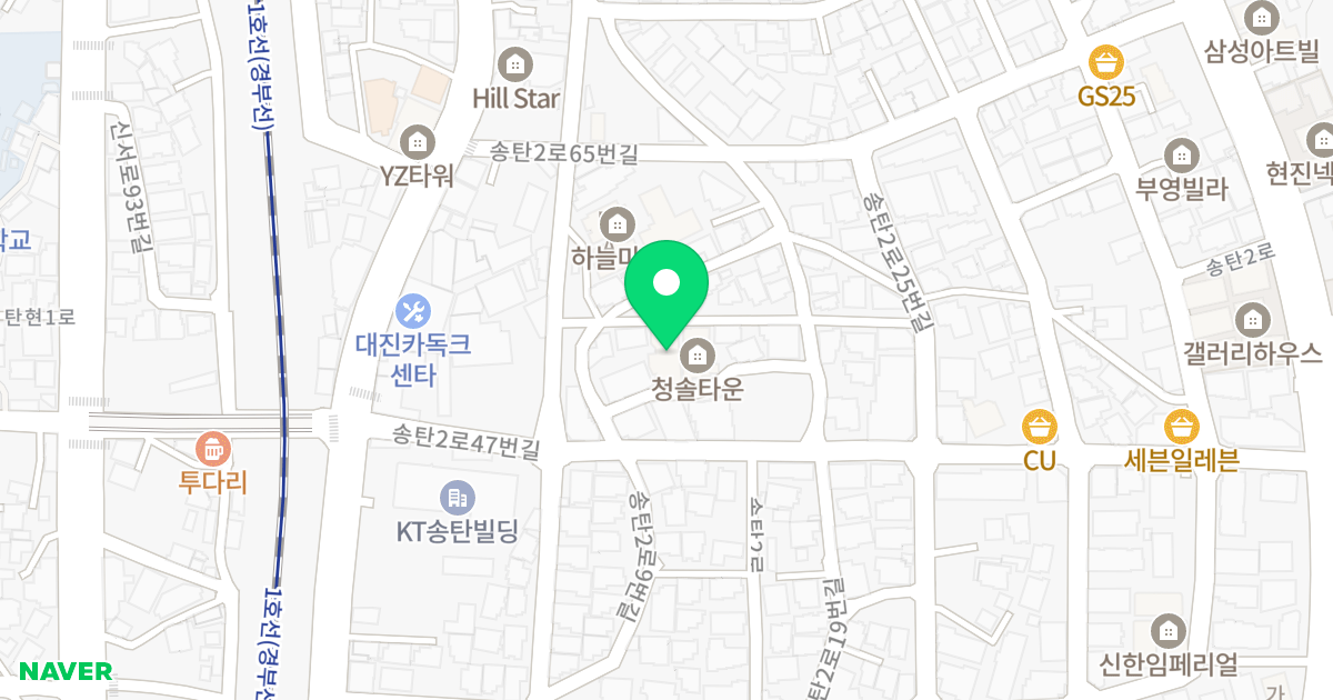 청솔타운2 위치 지도 - 경기도 평택시